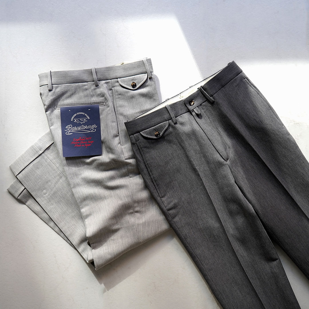 BARNSTORMER / Pantalon Chino en Jersey Habillé
