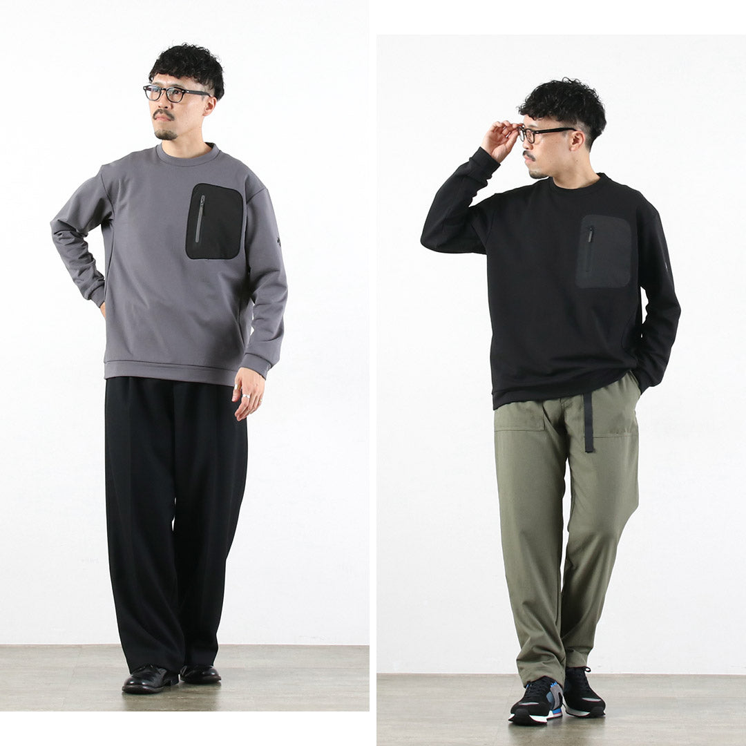 DESCENTE ALLTERRAIN81 / Sweat ras du cou Air Grid