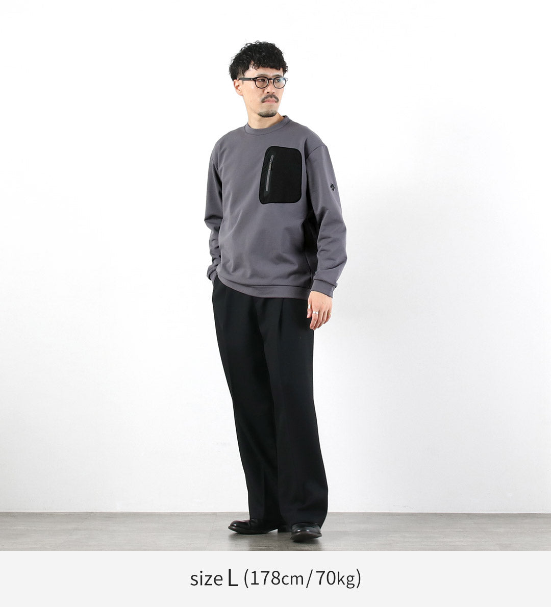 DESCENTE ALLTERRAIN81 / Sweat ras du cou Air Grid