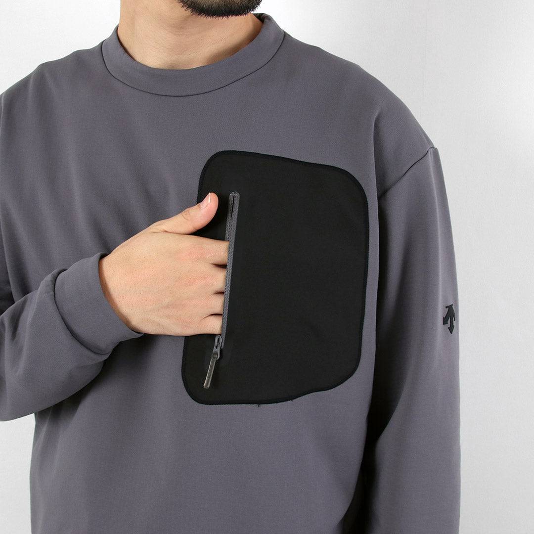 DESCENTE ALLTERRAIN81 / Sweat ras du cou Air Grid