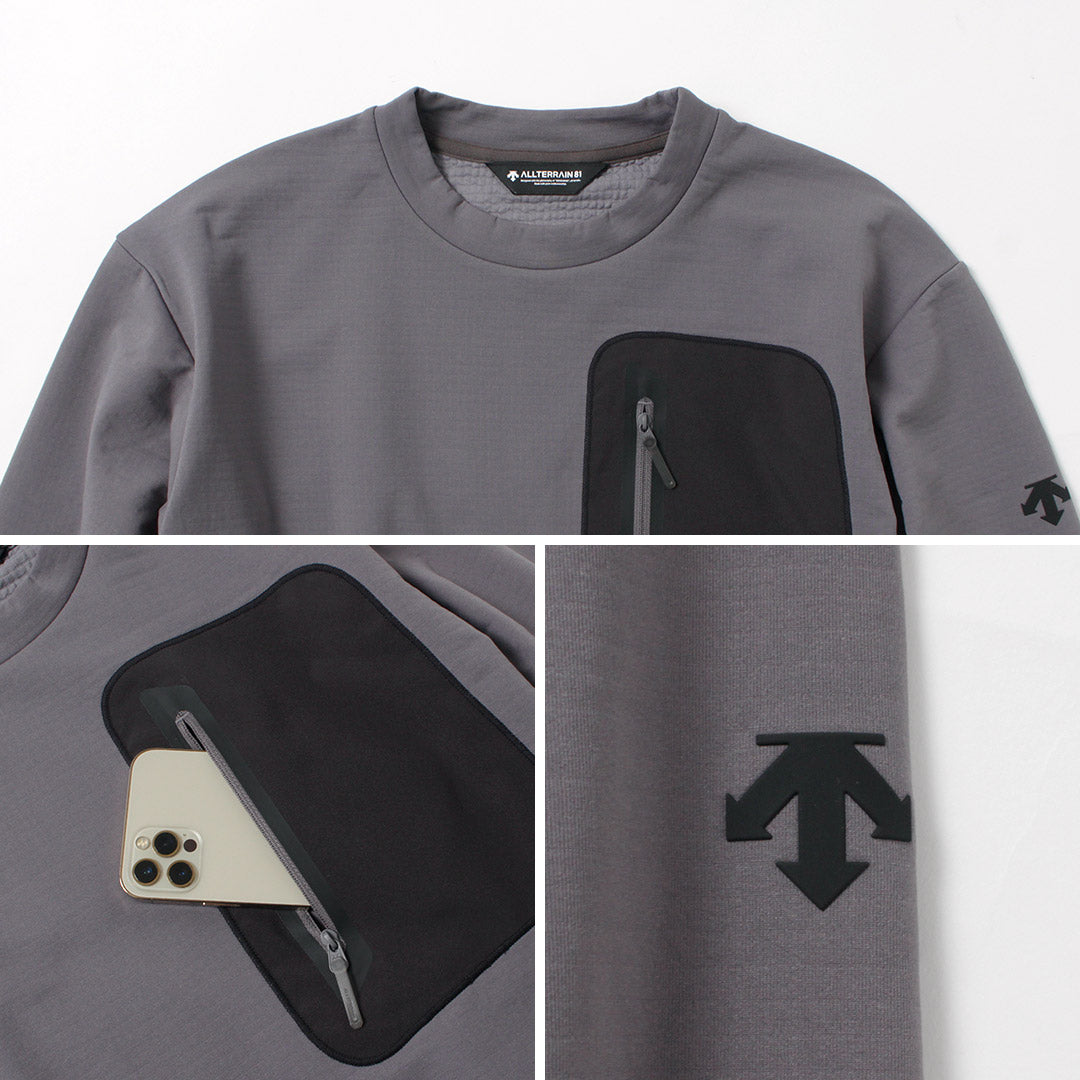 DESCENTE ALLTERRAIN81 / Sweat ras du cou Air Grid