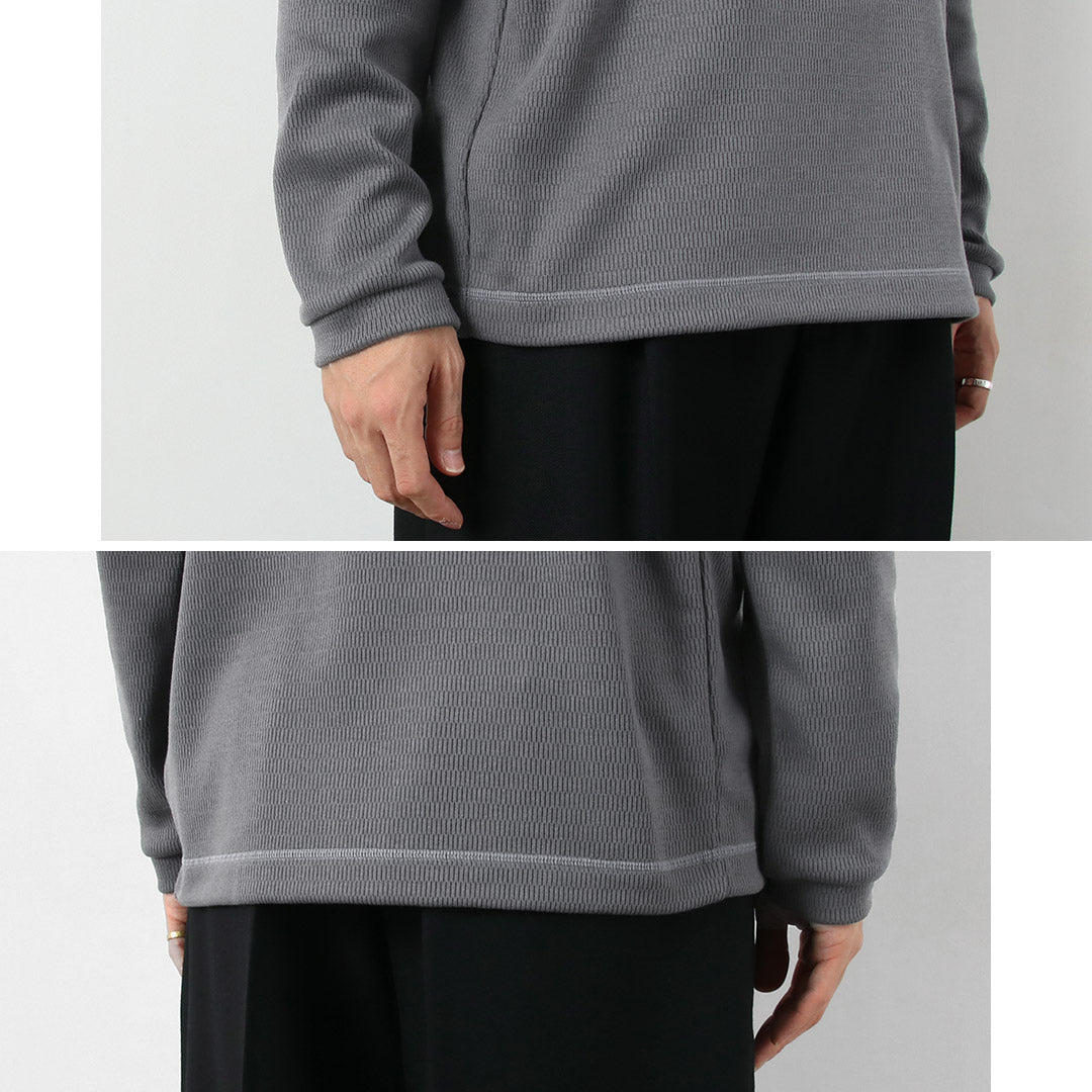 DESCENTE ALLTERRAIN 81 / Jersey térmico cepillado con cuello redondo