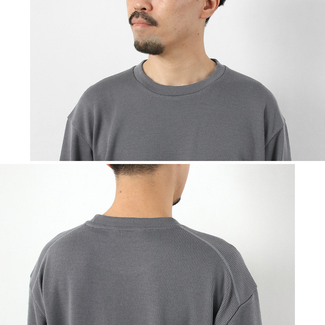 DESCENTE ALLTERRAIN 81 / Jersey térmico cepillado con cuello redondo