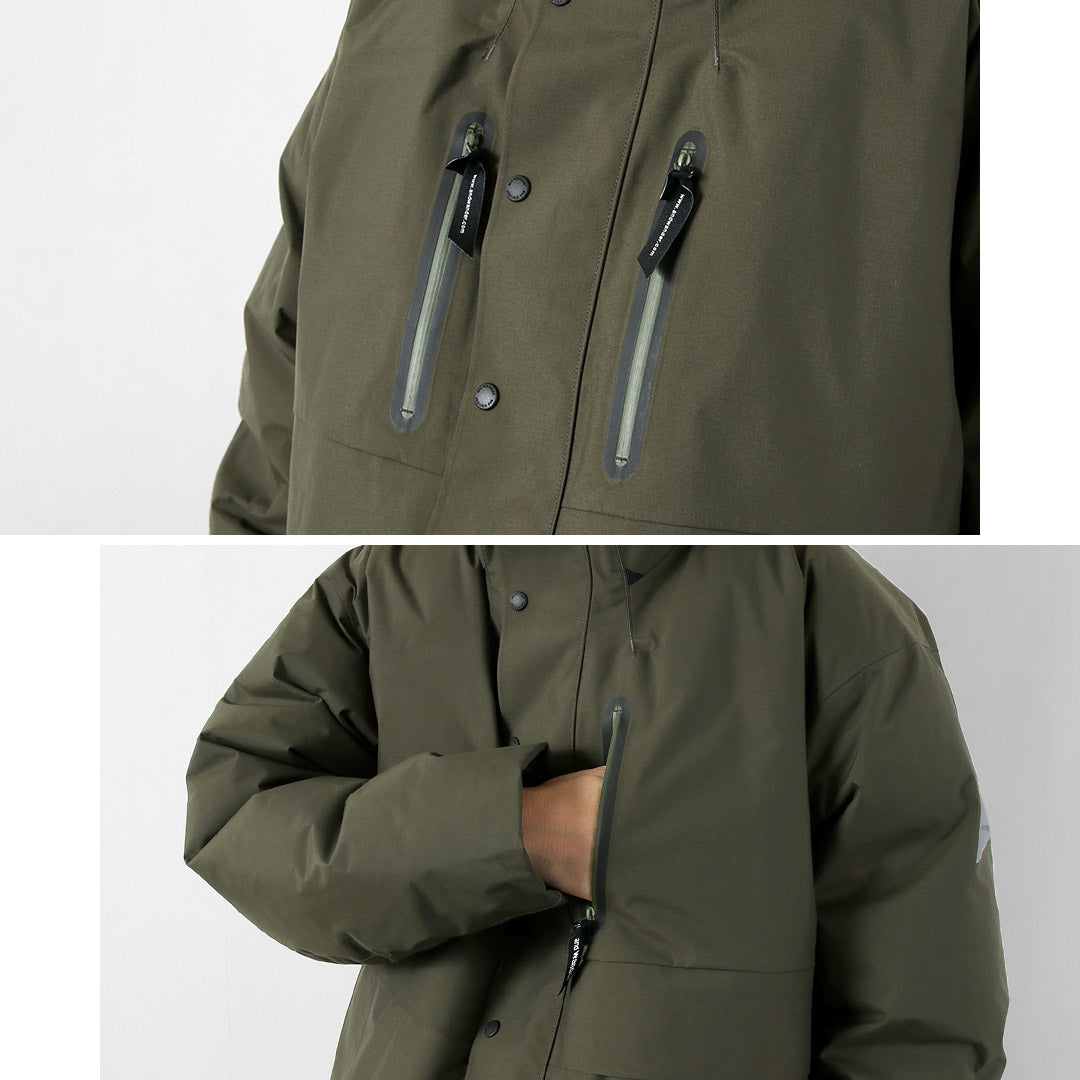 AND WANDER / Doudoune imperméable