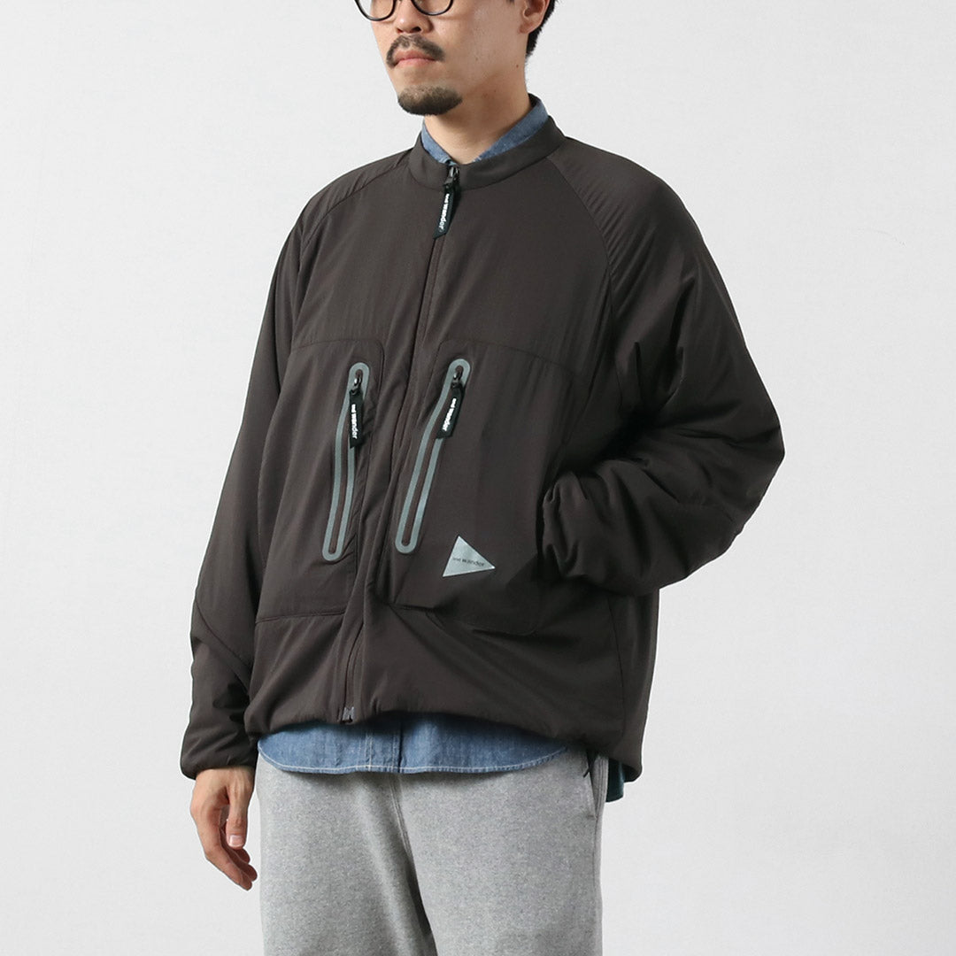 AND WANDER / Veste sans col Alpha AIR