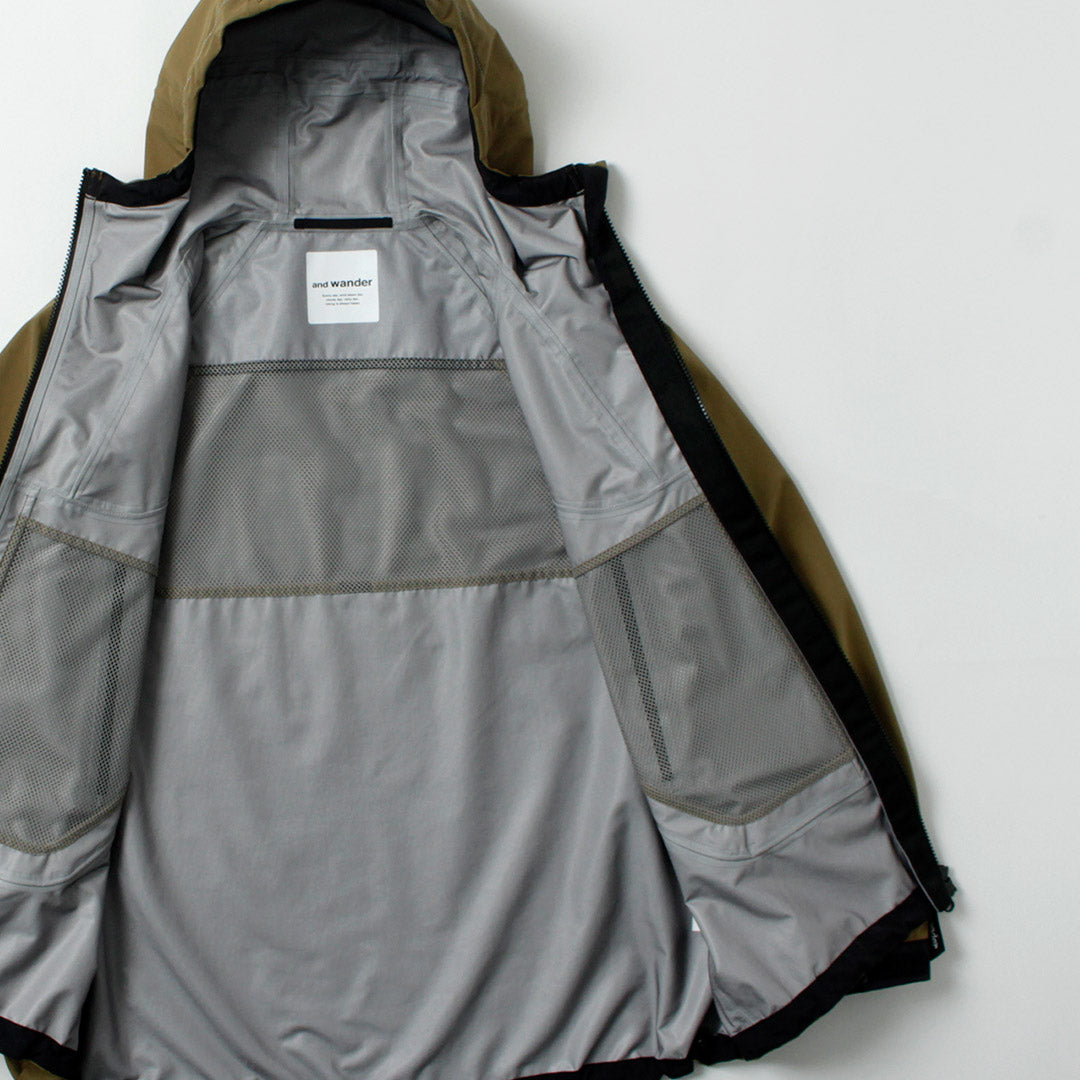 AND WANDER / Veste de pluie ample