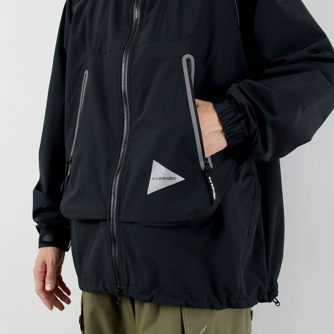 AND WANDER / Veste de pluie ample