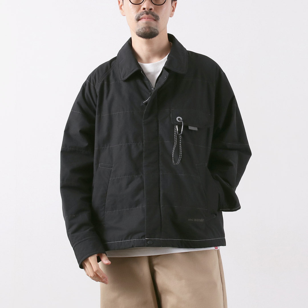 AND WANDER / Veste Octa Swing Top en coton et nylon