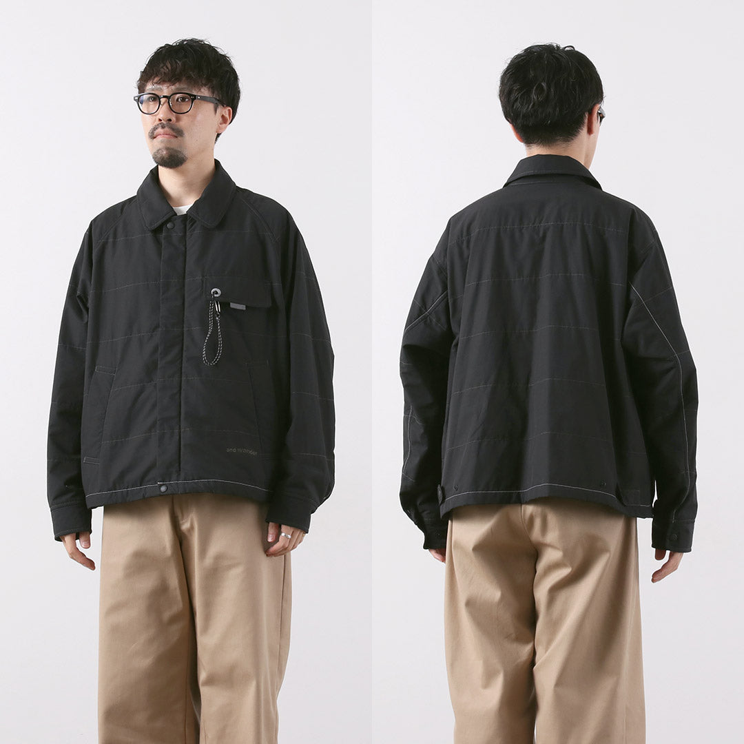 AND WANDER / Veste Octa Swing Top en coton et nylon