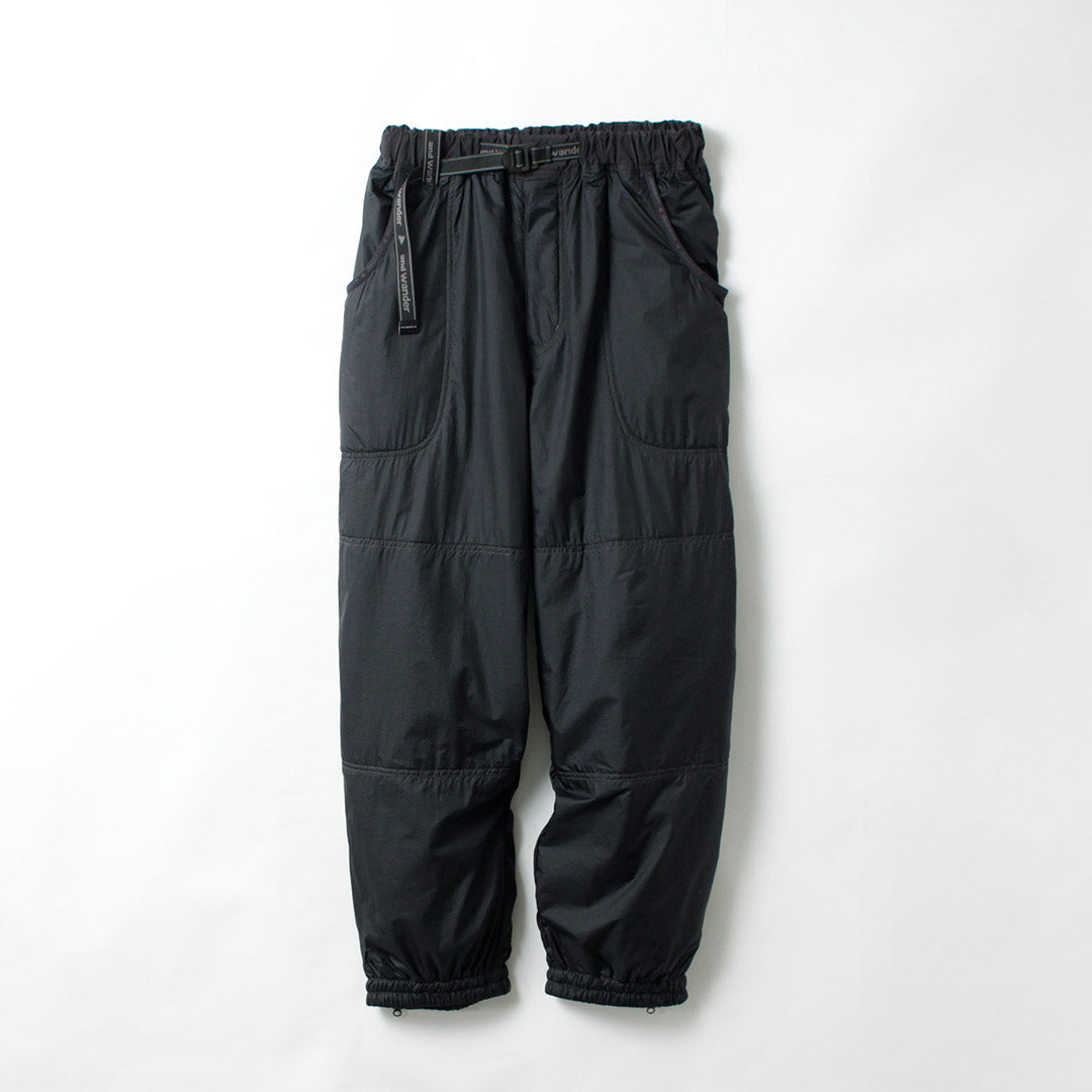 AND WANDER / Pantalon moelleux Octa