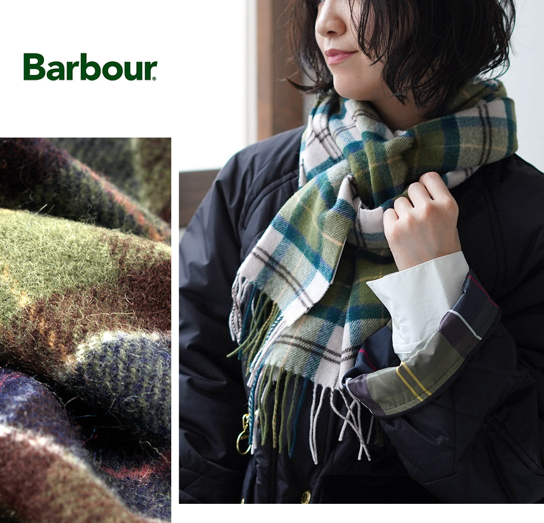 BARBOUR / Tartan Lambswool Scarf
