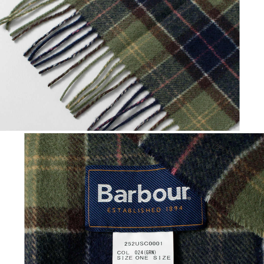 BARBOUR / Tartan Lambswool Scarf