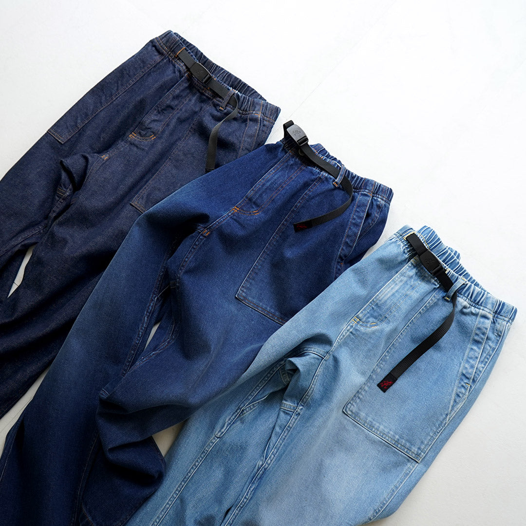 GRAMICCI / Pantalones Ridge cónicos sueltos de mezclilla elástica
