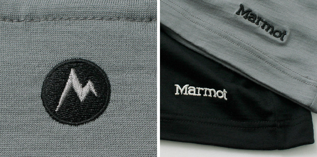 MARMOT / 美利奴羊毛长袖 T 恤