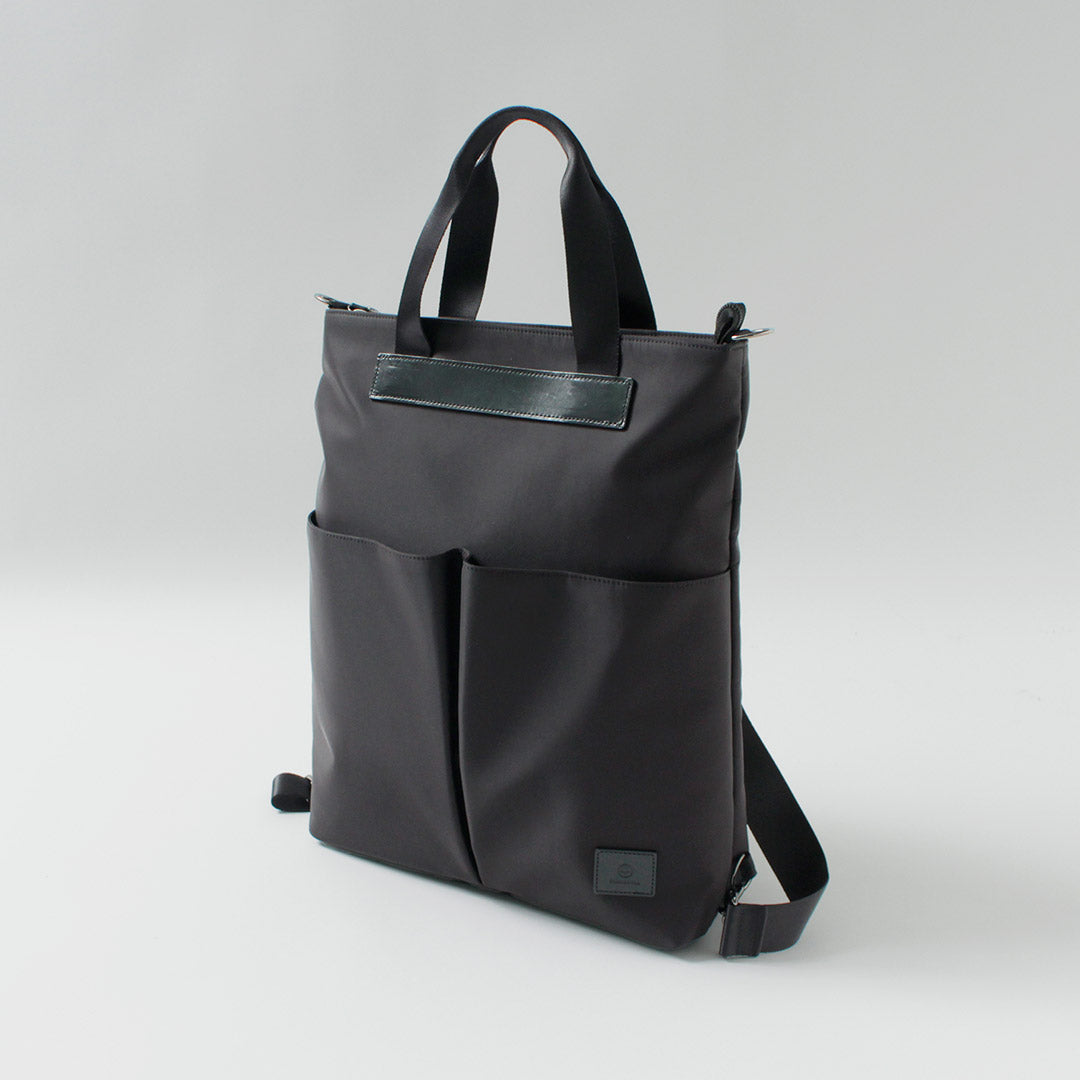 GLENROYAL / 3-Way Nylon Twill Tote Bag