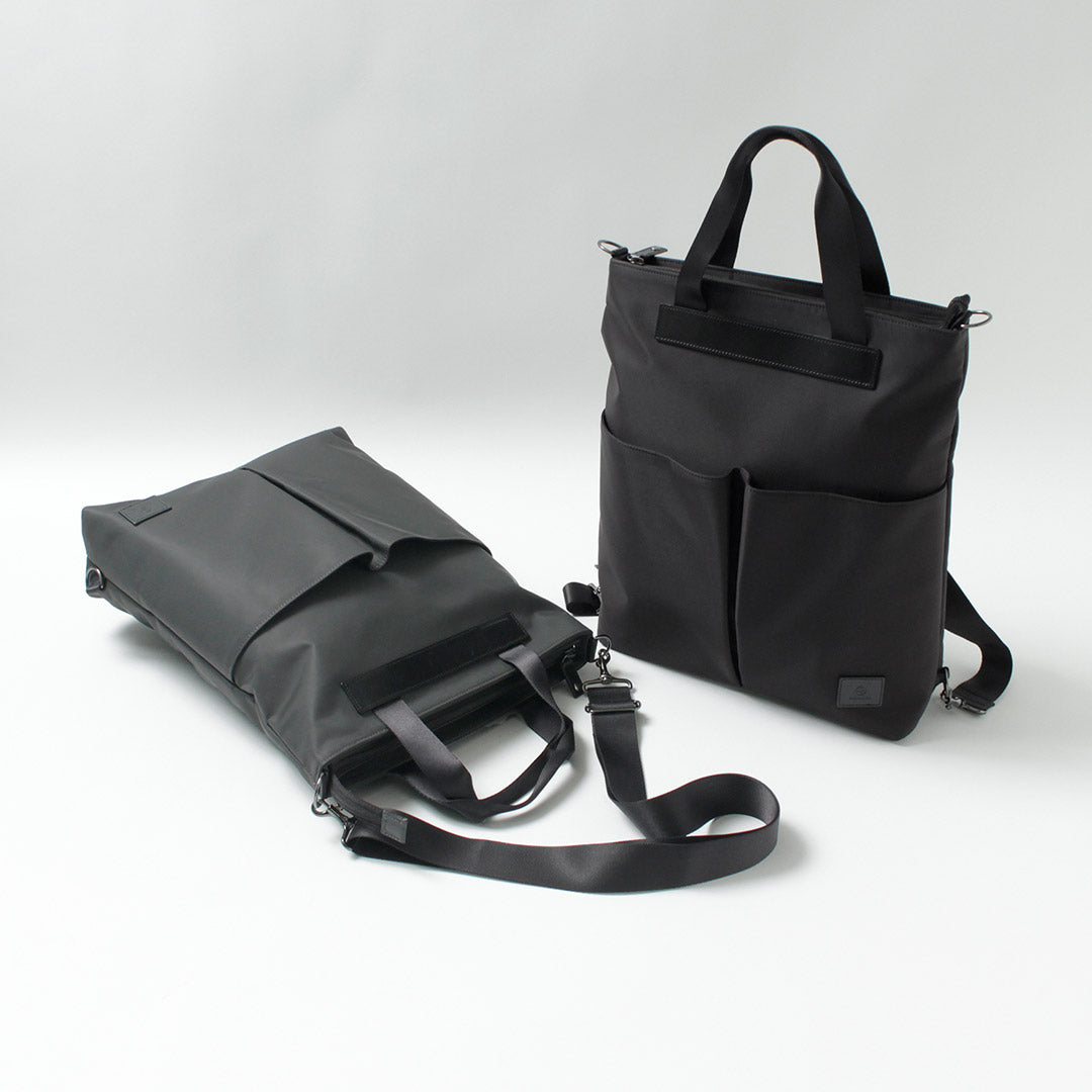 GLENROYAL / 3-Way Nylon Twill Tote Bag