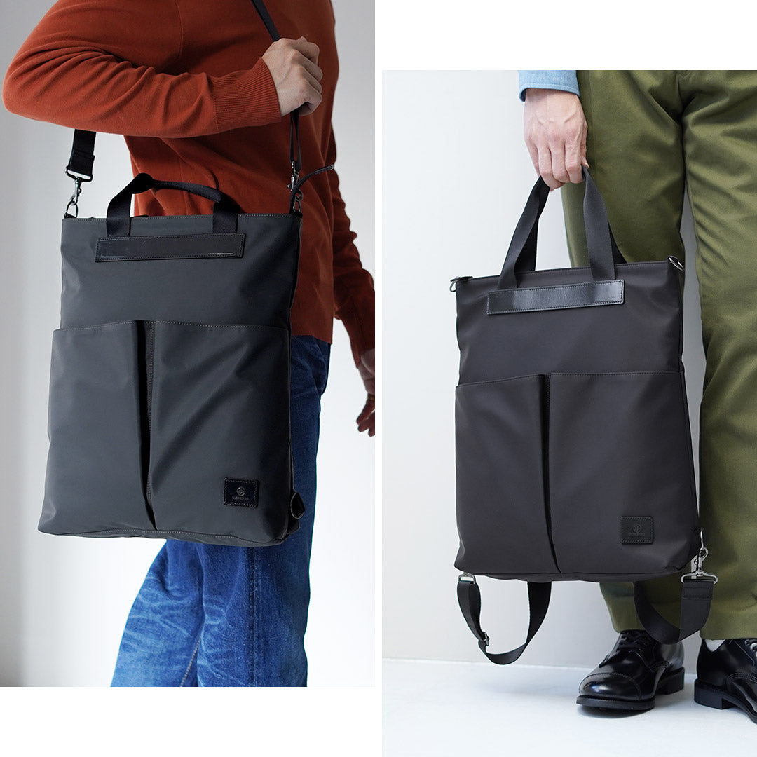 GLENROYAL / 3-Way Nylon Twill Tote Bag