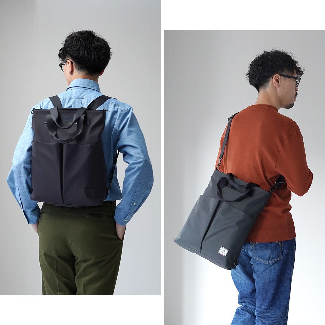 GLENROYAL / 3-Way Nylon Twill Tote Bag