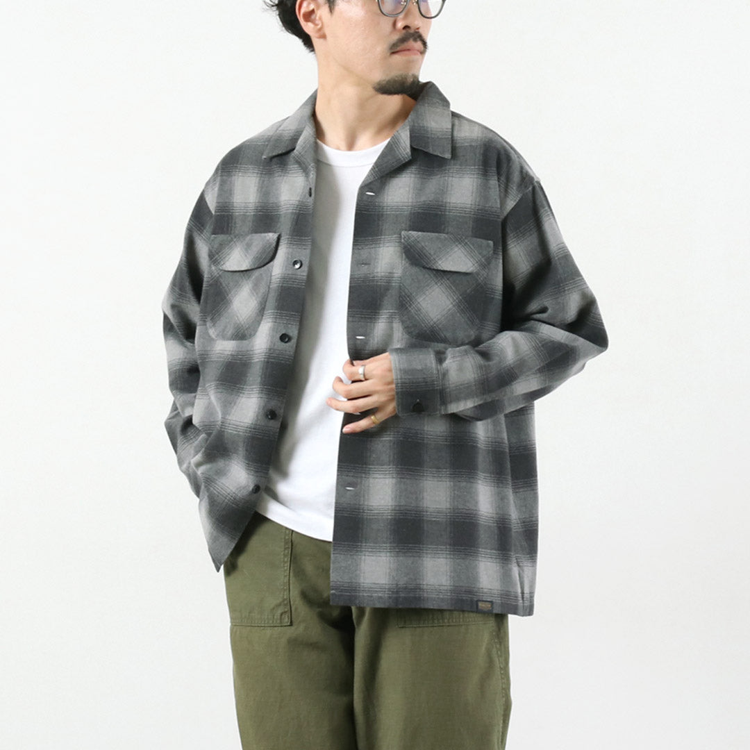 PENDLETON / Open Collared Shirt