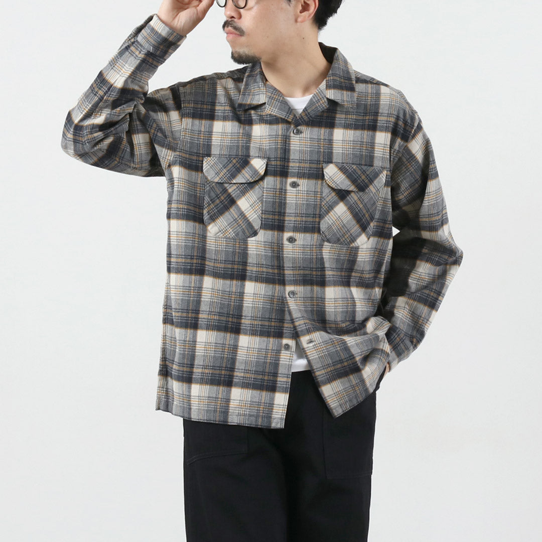 PENDLETON / Open Collared Shirt