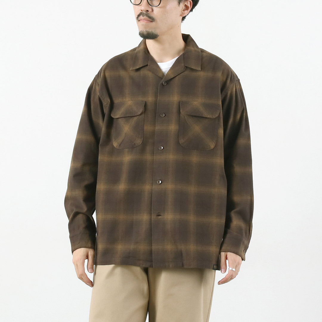PENDLETON / Open Collared Shirt