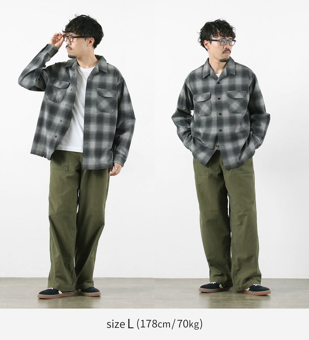 PENDLETON / Open Collared Shirt
