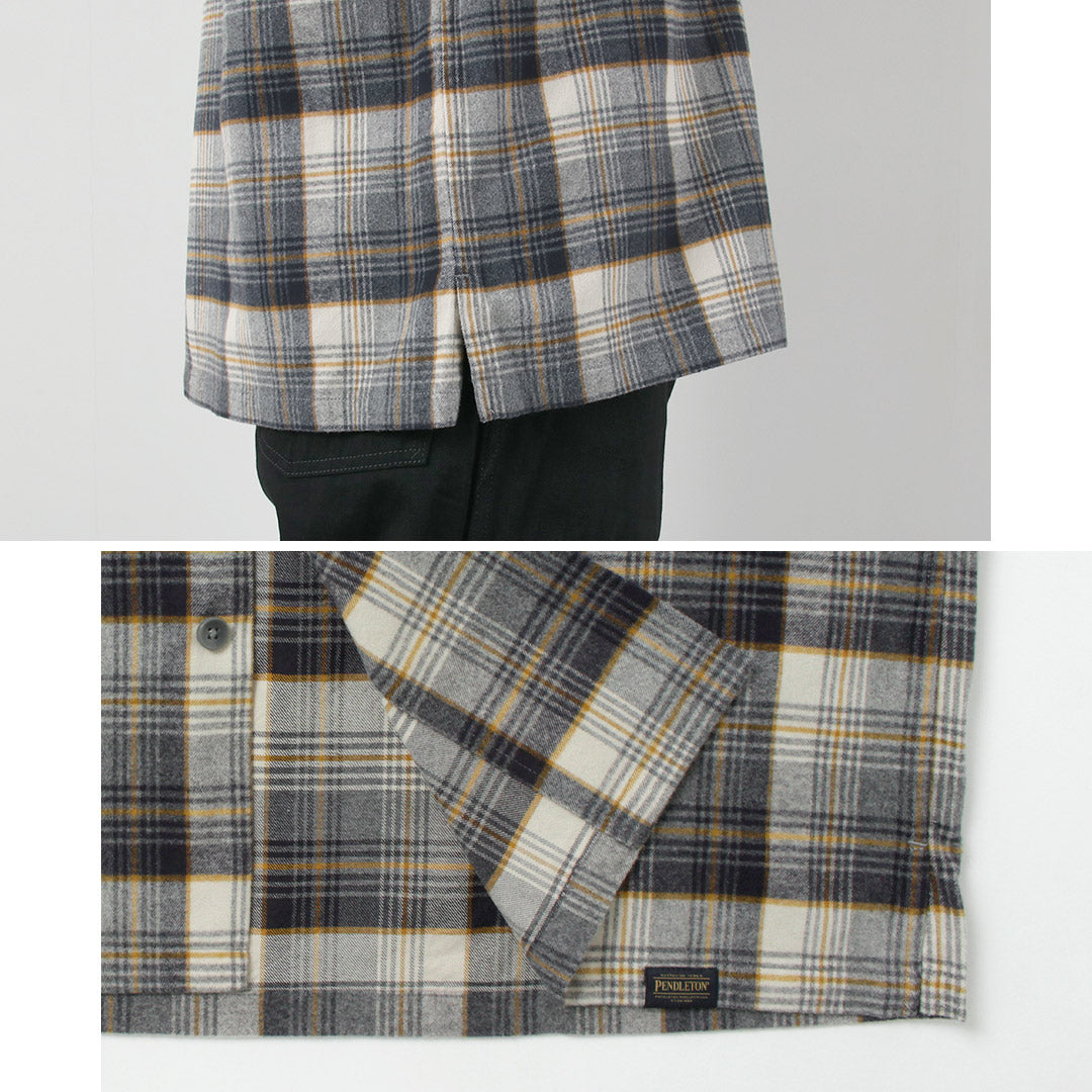 PENDLETON / Open Collared Shirt