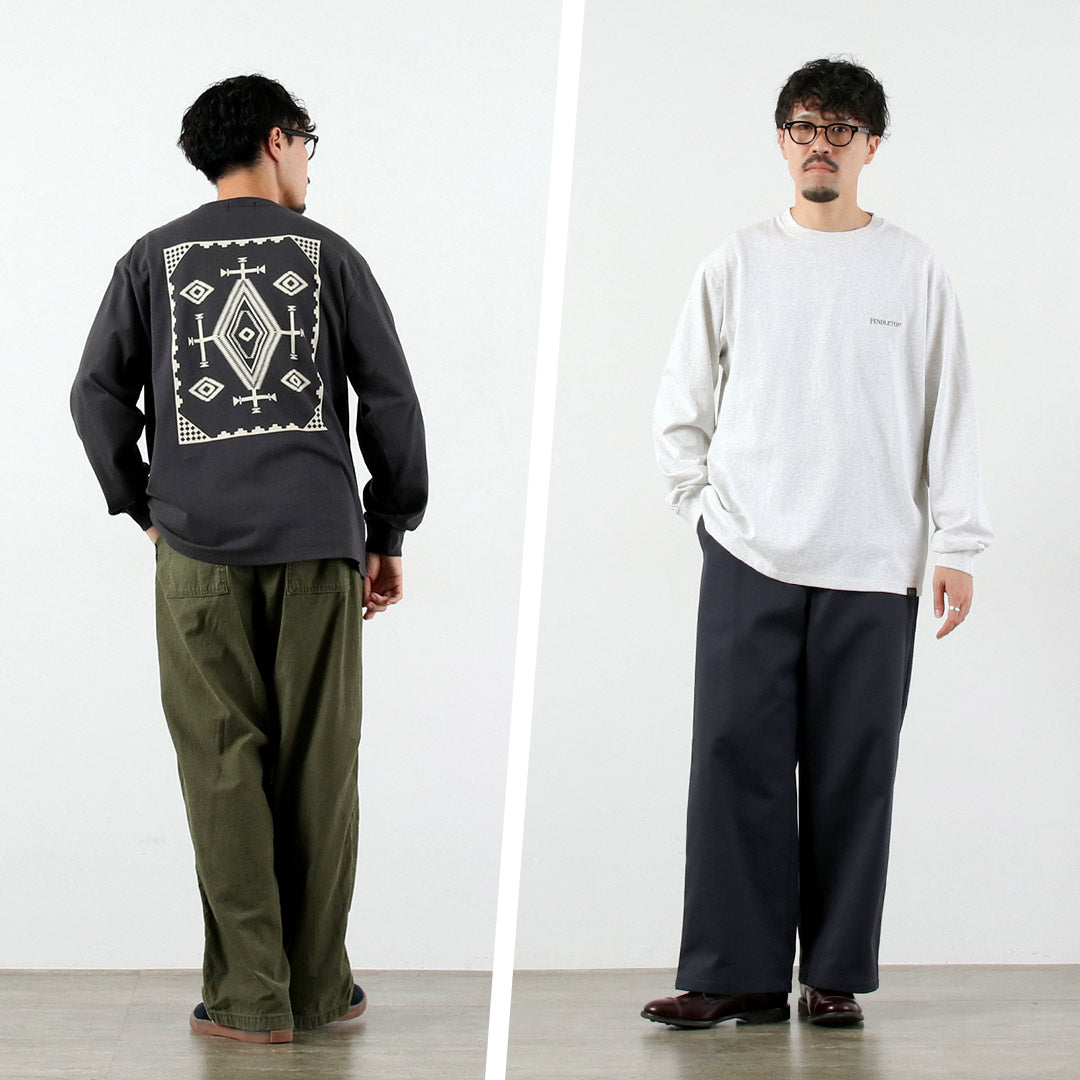 PENDLETON / 背面印花長袖T卹