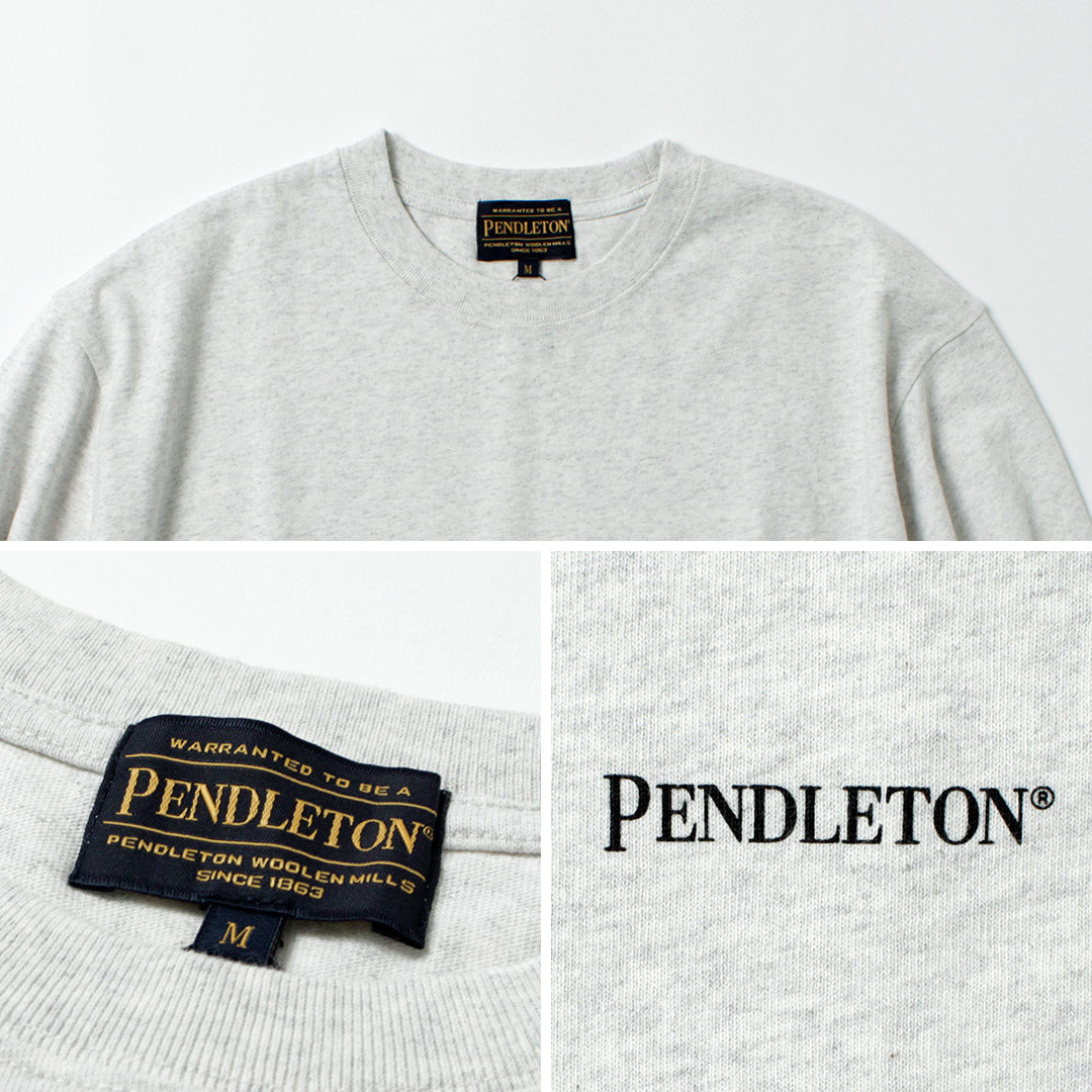 PENDLETON / 背面印花長袖T卹