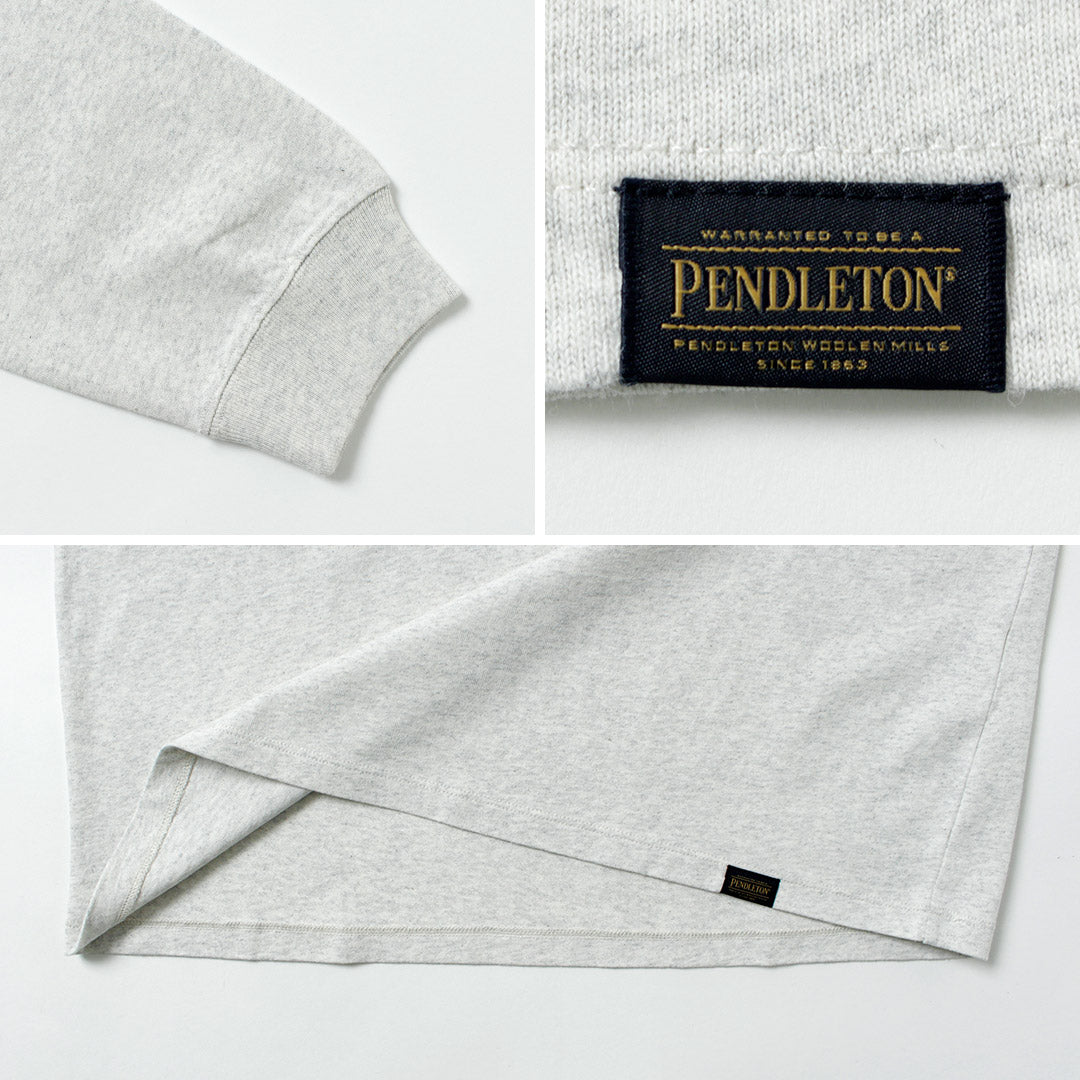 PENDLETON / 背面印花長袖T卹