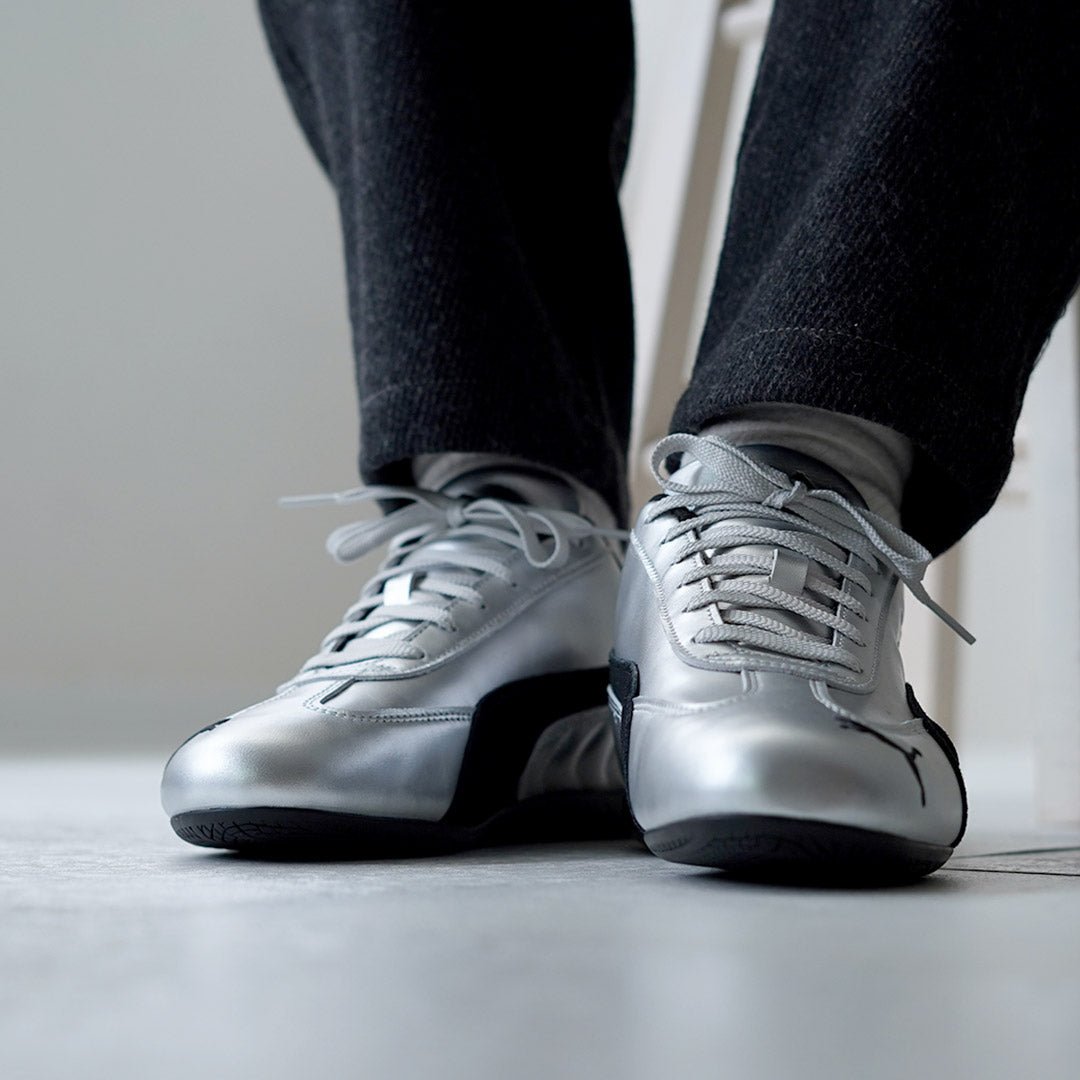 PUMA / Baskets métallisées Speedcat