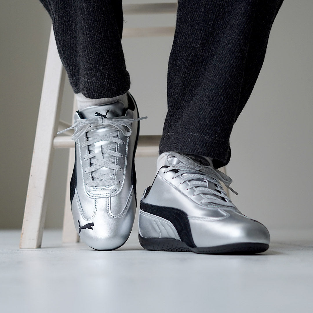 PUMA / Baskets métallisées Speedcat