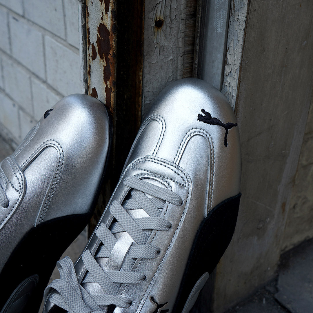 PUMA / Baskets métallisées Speedcat