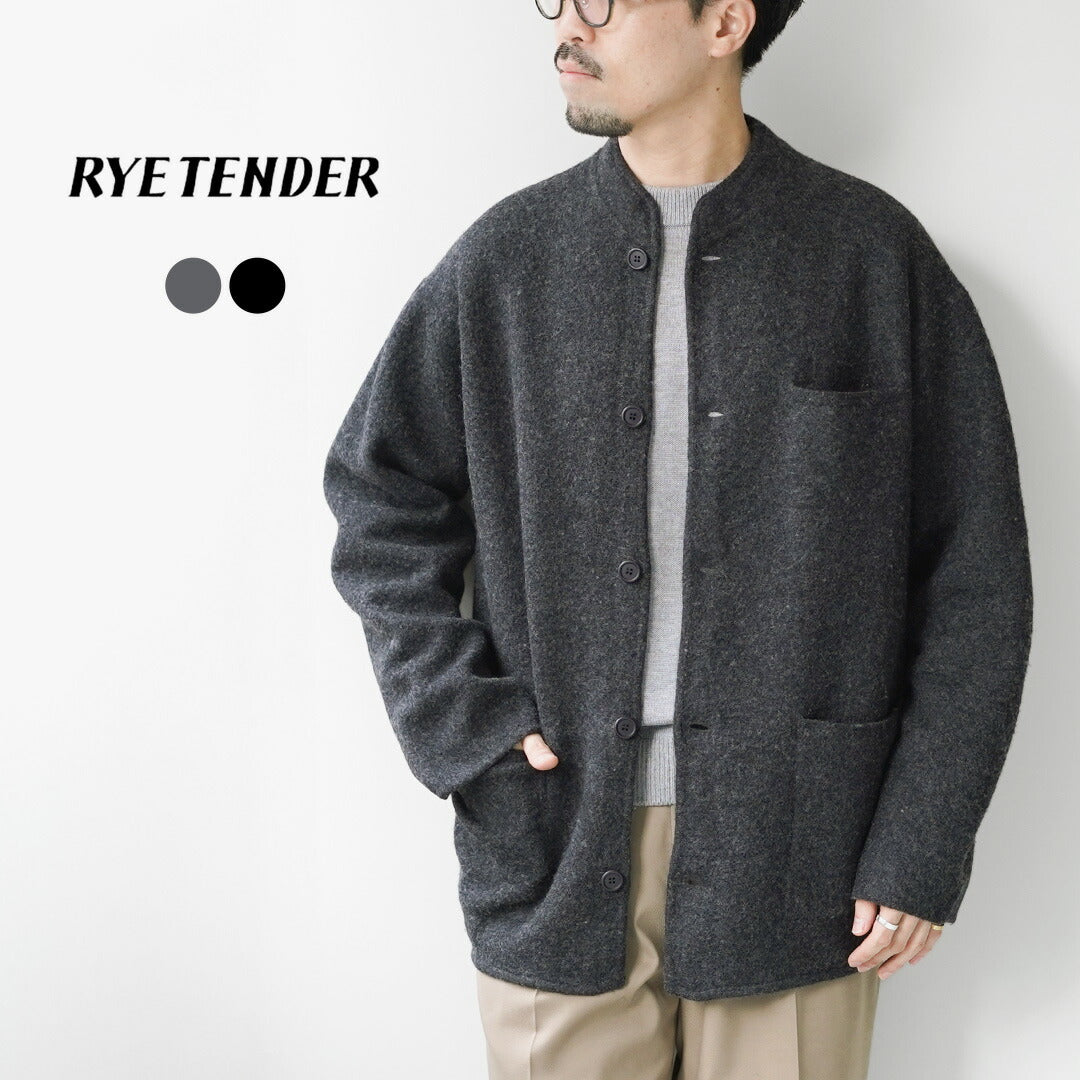 RYE TENDER / GILLMORE Boiled Wool Jacket