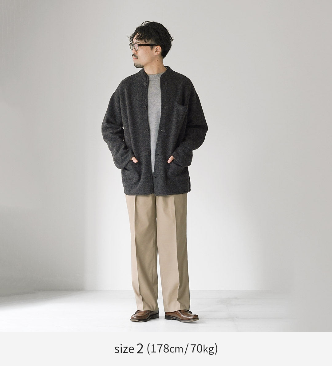 RYE TENDER / GILLMORE Boiled Wool Jacket