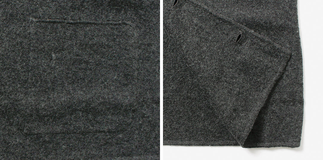 RYE TENDER / GILLMORE Boiled Wool Jacket