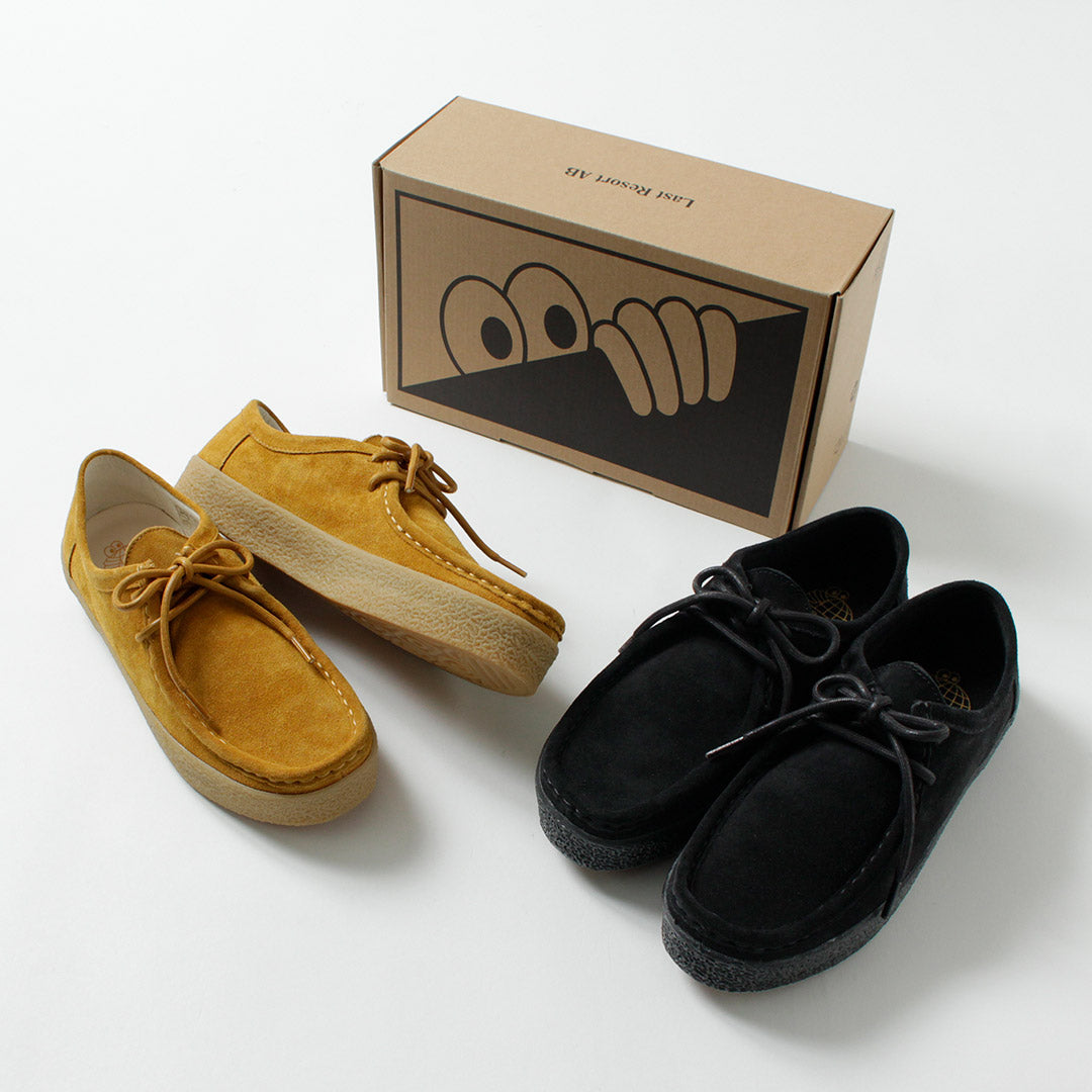 LAST RESORT AB / VM006 Low Cut Moc Suede Shoes