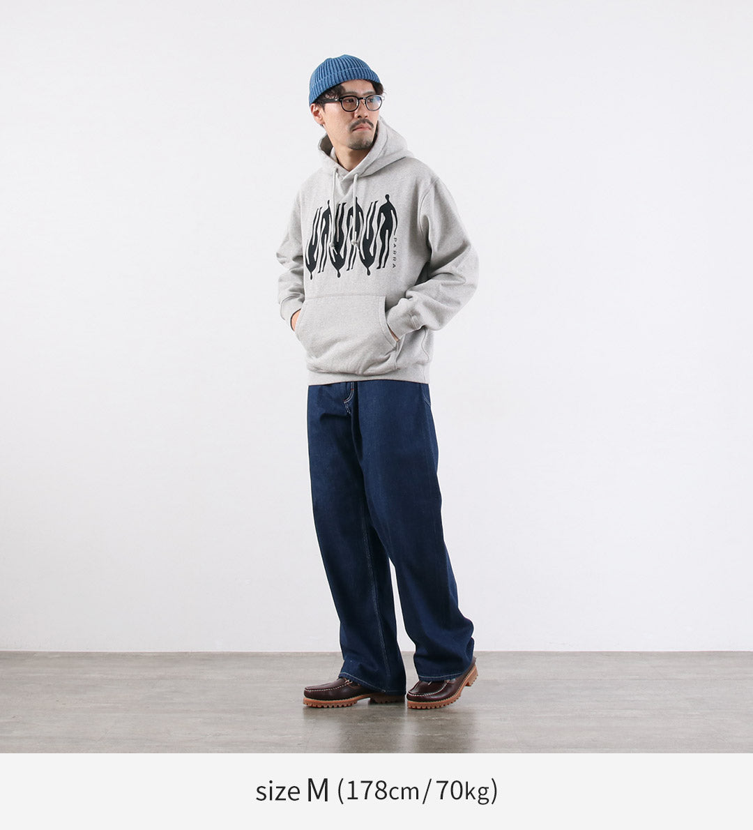 PAR PARRA / Sweat à capuche Connected Guy
