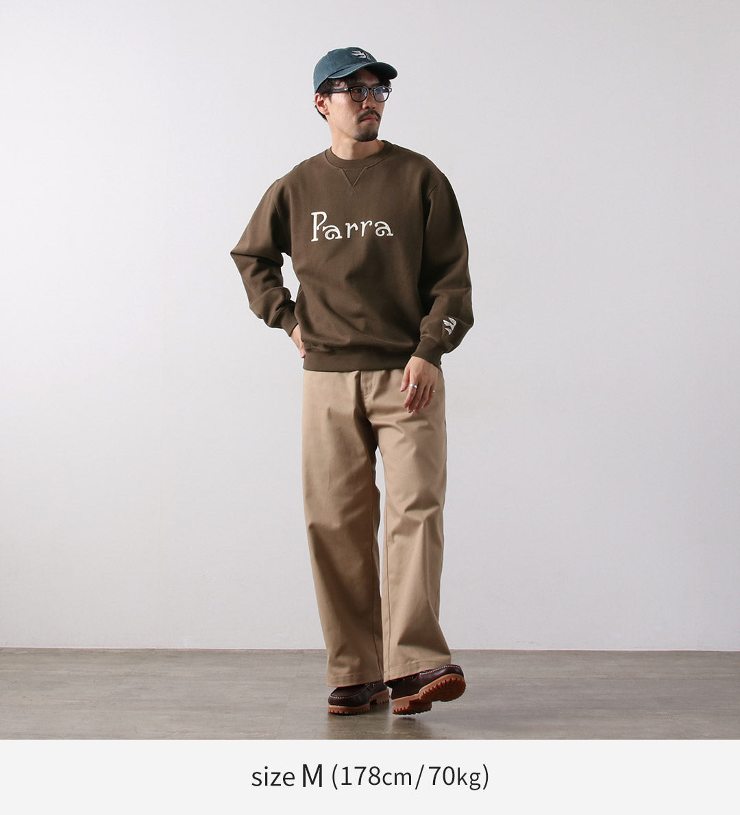 BY PARRA / Weird Trad Logo Crewneck Sweatshirt