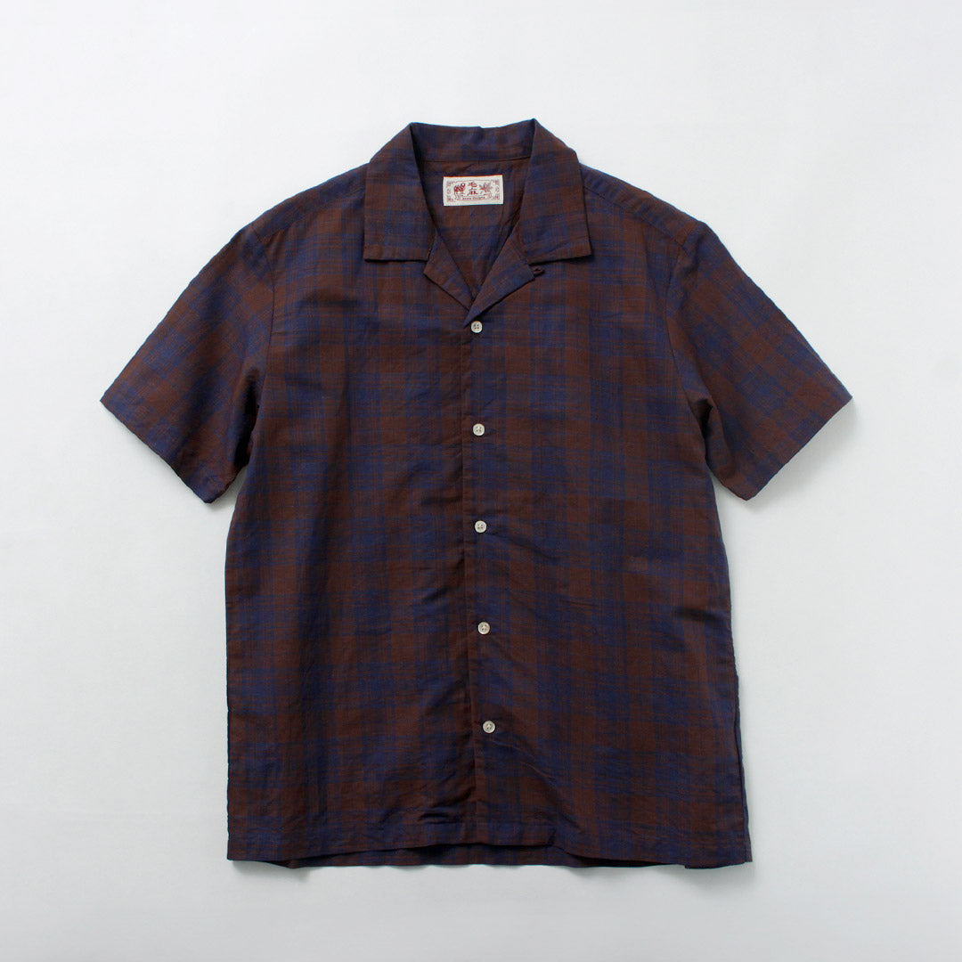 KEMA DESIGNS / 開領短袖襯衫