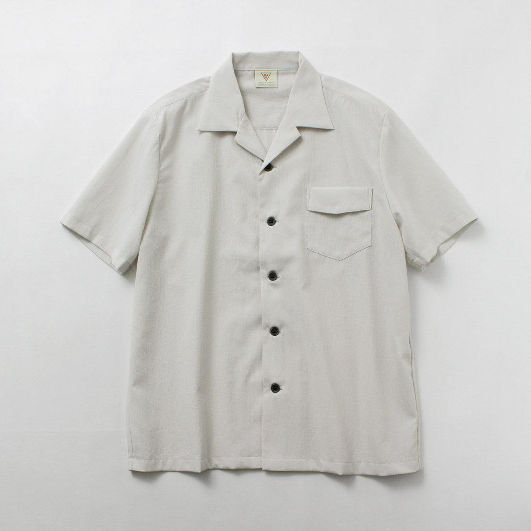 RAG / Dot Air Open Collar Shirt