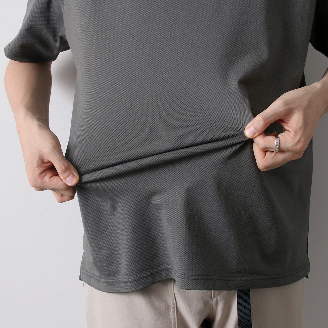 RAG / T-shirt à manches courtes et col montant doux et cool