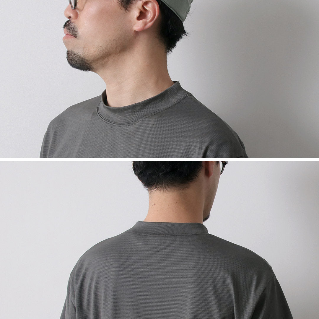 RAG / T-shirt à manches courtes et col montant doux et cool