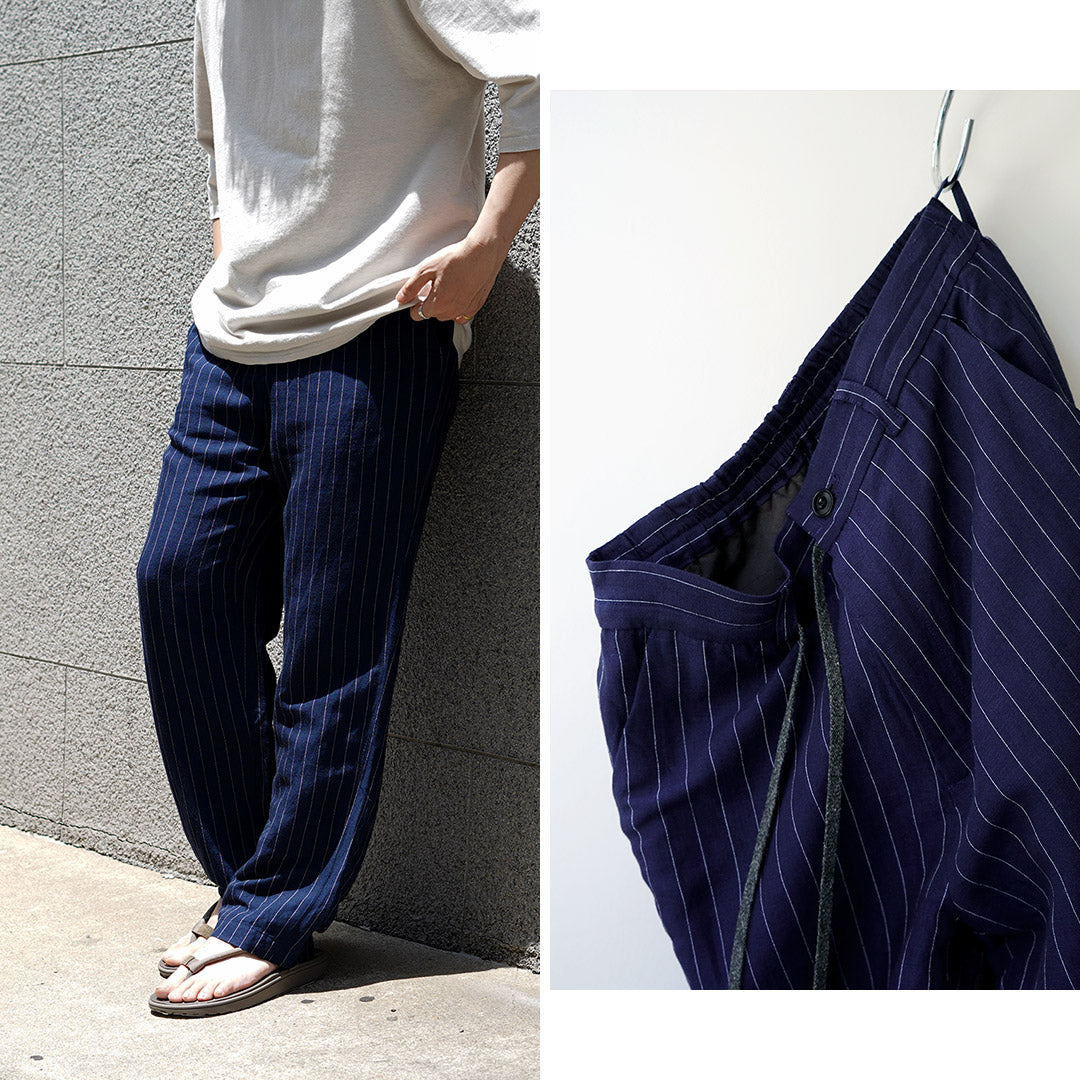 KEMA DESIGNS / 비스코스 린넨 이지팬츠