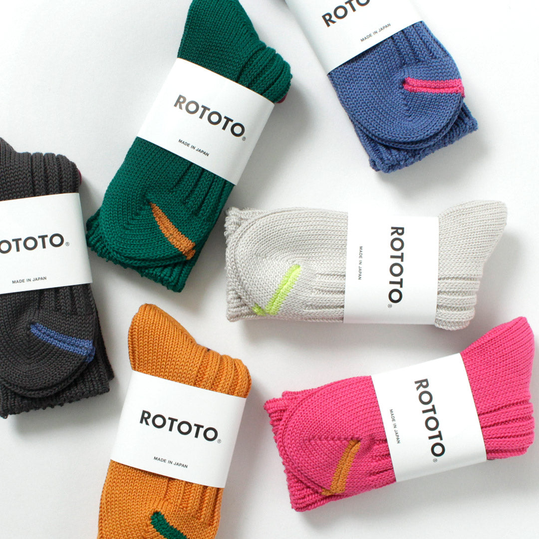 ROTOTO / Chaussettes épaisses côtelées