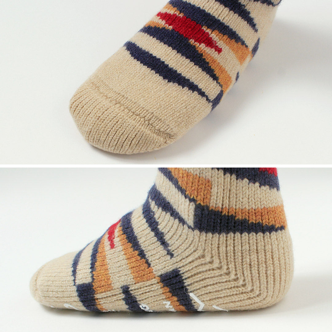 ROTOTO / Chaussettes de chambre en laine d'agneau mérinos Native