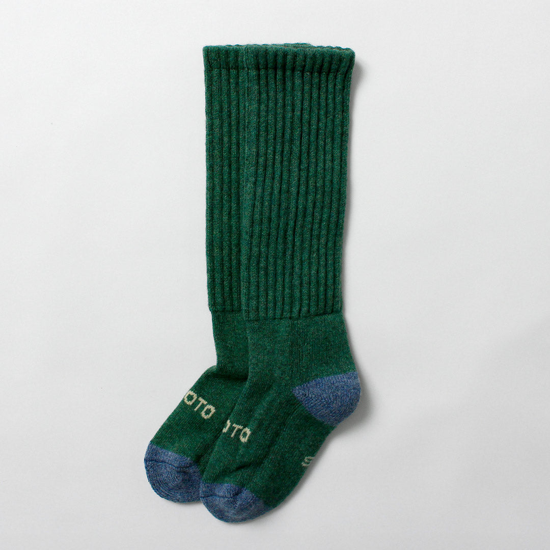 ROTOTO / Merino Lambswool High Socks