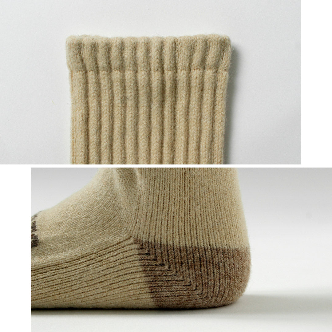ROTOTO / Chaussettes hautes en laine d'agneau mérinos