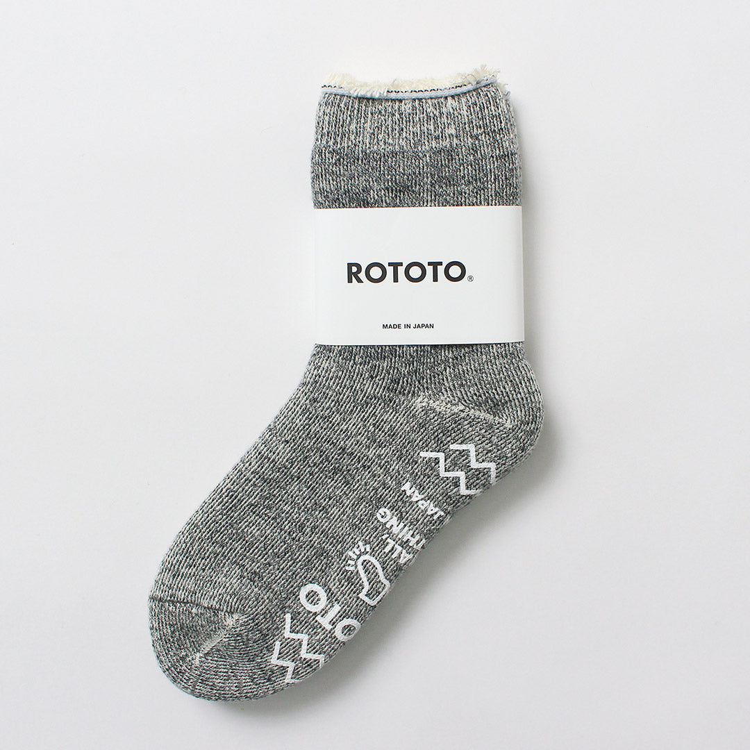ROTOTO / Double Face Room Socks – Shaggy Pile