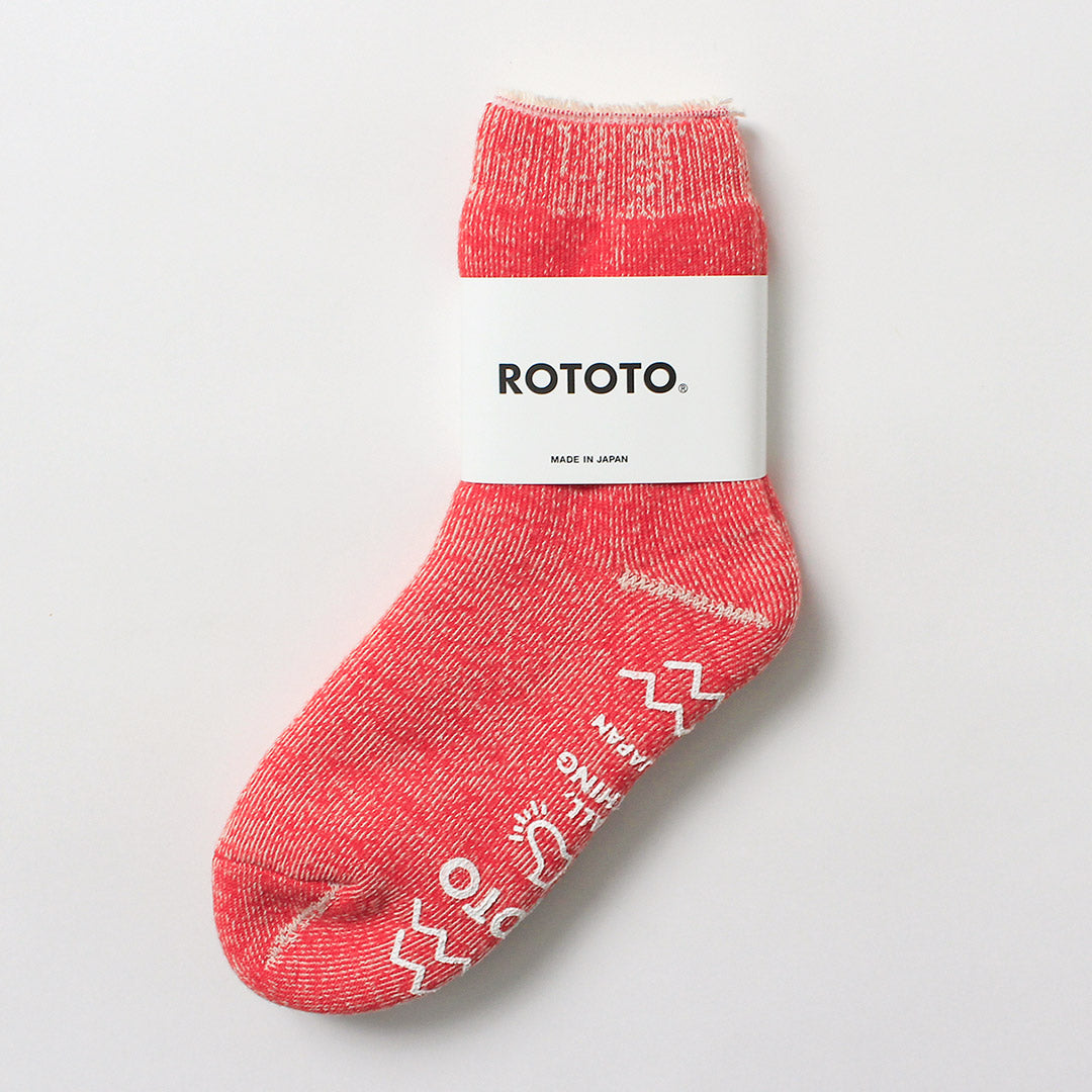 ROTOTO / Double Face Room Socks – Shaggy Pile